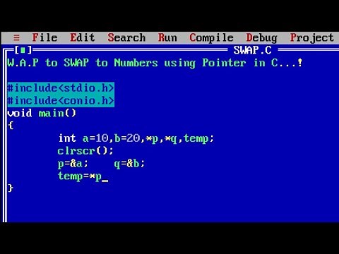 C Program to Swap Two Numbers Using Pointers | Learn Coding