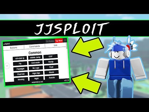 HOW TO GET HACKS IN ROBLOX! (JJSPLOIT)