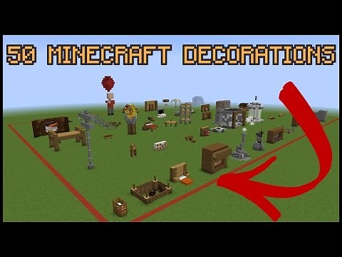 50 Minecraft Decoration Ideas!