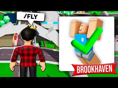 How to FLY HACKS in Roblox Brookhaven...