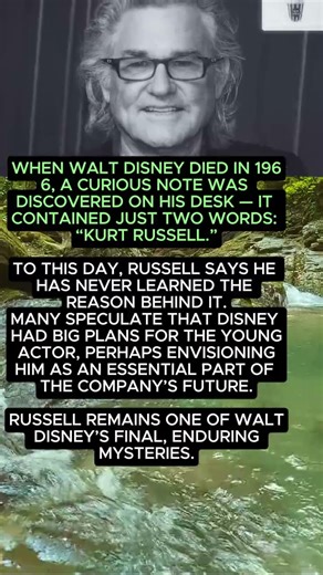 “Walt Disney’s Final Mystery: Kurt Russell”