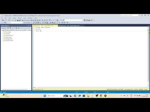 SQL Tutorial: How to Create Table in SQL