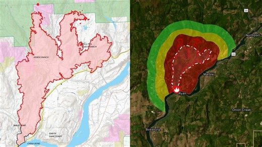 Hope Fire in northeast WA surpasses 7,000 acres, Level 3 evacuations remain in place