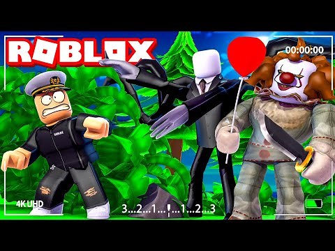 PENNYWISE and SLENDERMAN tried to KILL ME in ROBLOX