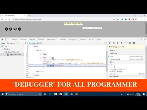 Every Programmer Must Know What is Debugger? Debugger in JavaScript Explained