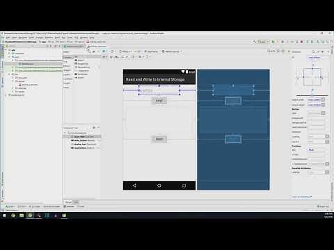 How to Read and Write Internal Storage Android Studio