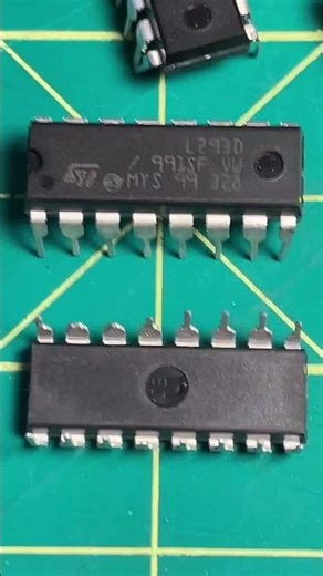 ⚡ L293D Motor Driver Chip! What It Really Does 🔥