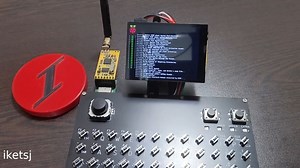 Raspberry Pi Cyberdeck Uses Custom RP2040 Keyboard and Mouse PCB