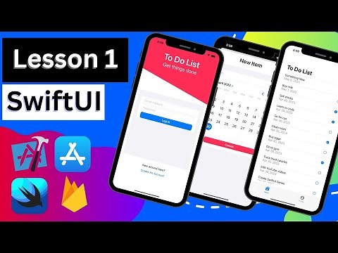 Lesson 1: Project Set Up – SwiftUI To Do List