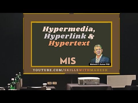 Understanding Hypermedia, Hyperlinks and Hypertext