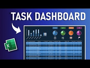 STEP by STEP Excel Task List, Project or Activity Project Management Dashboard, Resource Management