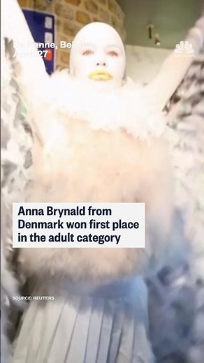 Contestants compete in European Seagull Screeching Championship