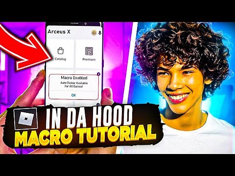 How to Macro On Da Hood Mobile!! (EASY TUTORIAL)