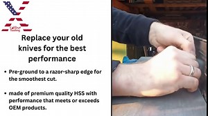 12-1/2" Inch Planer Blades - Fits Porter Cable PC305TP, Ryobi AP-12, Delta 22-560 TP305, Craftsman 21758, WEN 6550, Grizzly G0663 Jointer Knives (Pack of 2)