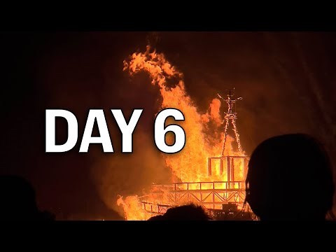 70,000 People Watch the Burn – Burning Man 2025
