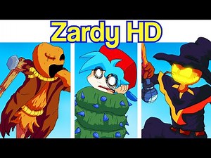 Friday Night Funkin': VS Zardy HD FULL WEEK 1&2 [Foolhardy + Bushwhack] - FNF Mod