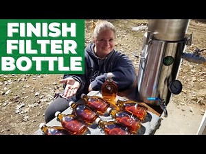 How To Finish, Filter & Bottle your Maple Syrup