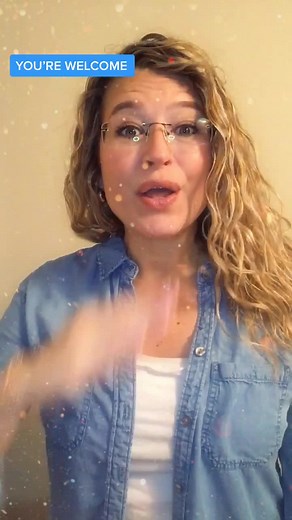 Learn ASL: You're Welcome Sign Language Tutorial