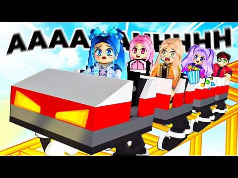 We visit ALL the THEME PARKS in Roblox!