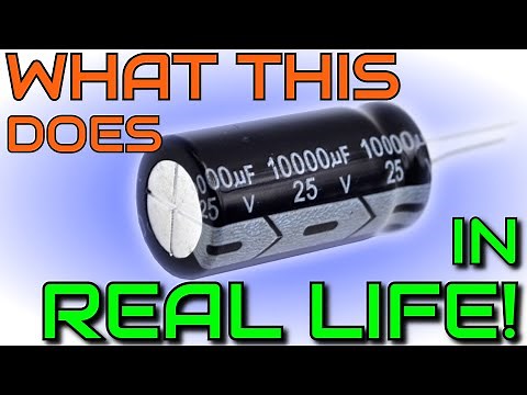 Capacitors Explained! (Super Simple/No Math Demonstration)