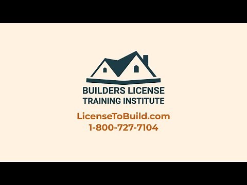 Builders License Training Institute - Online Courses for Contractors