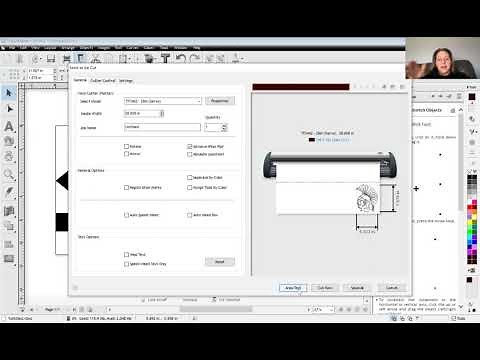 How to Area Cut and Cut using the Vinyl Cutter