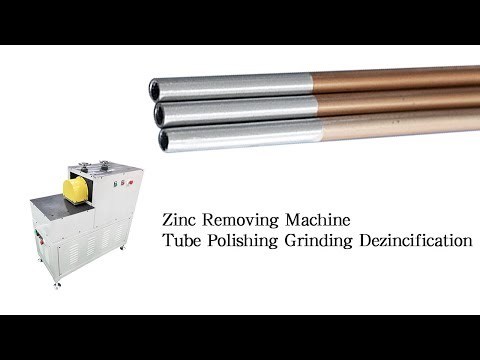 Tube Polishing Grinding And Dezincification Machine