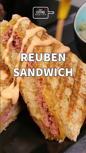 The REUBEN Sandwich - Legendary New York Snack #Shorts