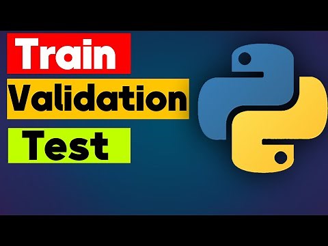 Sklearn - Split Data into 3 Sets (train, validation and test) in Python