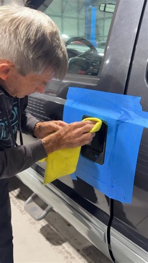 Mr. Sam on Instagram: "Restoring faded trim on my F-250! #mrsam #detailing #explorepage✨ #trending #reels"