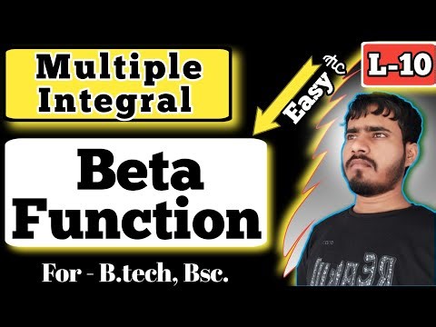 Beta Function and It's Properties | Engineering mathematics | Integral Calculas