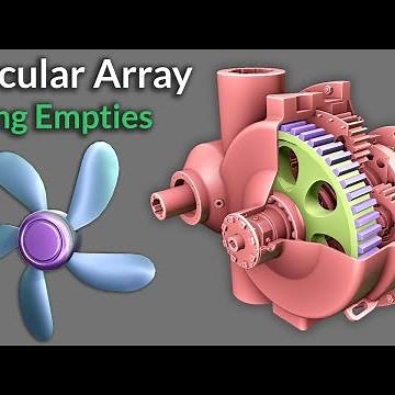 Circular Array using an Empty | Blender Secrets