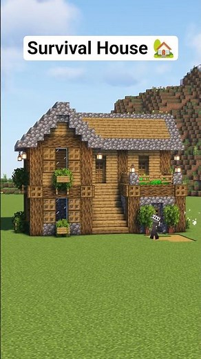 Ultimate Survival House in MINECRAFT 🏠✨