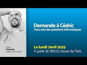 DAC du lundi 7 avril 2025 à 18h00 (Heure de Paris)