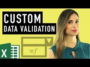 Excel Custom Data Validation