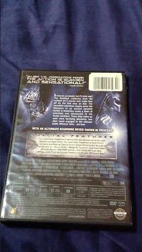 AVP Alien vs Predator 2004 DVD Overview