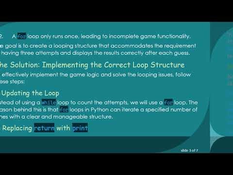 Mastering the Guessing Game in Python: Solving Looping Issues