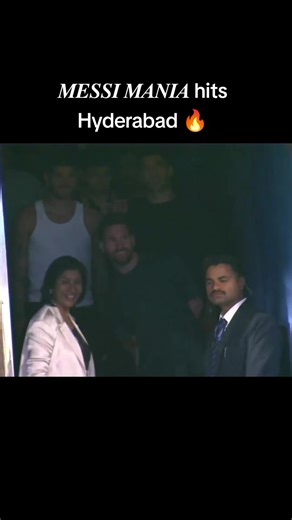 𝑴𝑬𝑺𝑺𝑰 𝑴𝑨𝑵𝑰𝑨 hits Hyderabad 🔥 And the fans are thrilled to see the GOAT in person 🐐 Watch Messi's GOAT India tour on #SonyLIV ⚽️#fypシ #tiktoknepal #fyp #foryoupage