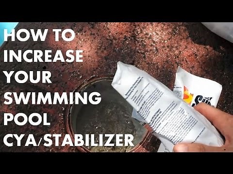 How To Add Chlorine & Cyanuric Acid (Stabilizer/Conditioner) To Your Swimming Pool