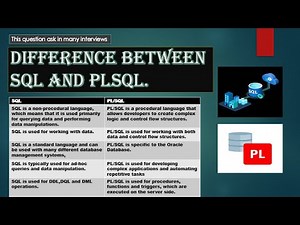 SQL and PLSQL | Difference between SQL and PLSQL | key differences of SQL and PL/SQL | Syllabusme