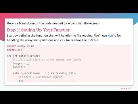 How to Extract a Numpy Array from a CSV File