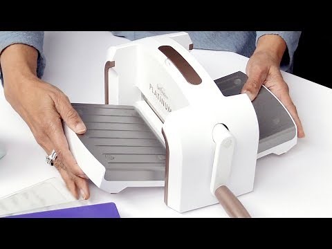 How to Use the Platinum and Platinum 6 Die Cut Machine - Spellbinders