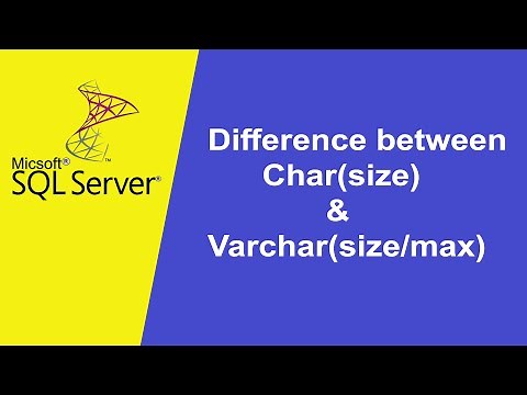 SQL Tutorial 2 | Difference between Char and Varchar data type