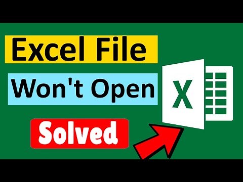 Fix Excel file won't Open issue in Windows 10, 11