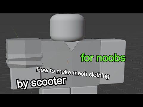 How to make a shirt for Roblox in Blender (read desc)