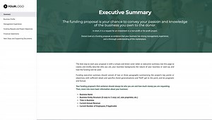 This financial funding proposal template helped thousands of our customers to reach their funding goals