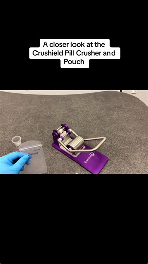 Dirty pill crusher or broken piuches? Solved with Maxpert Medical’s Crushield Pill Crusher. #pillcrusher #nursing #nurse #nursesoftiktok #nurseproblems