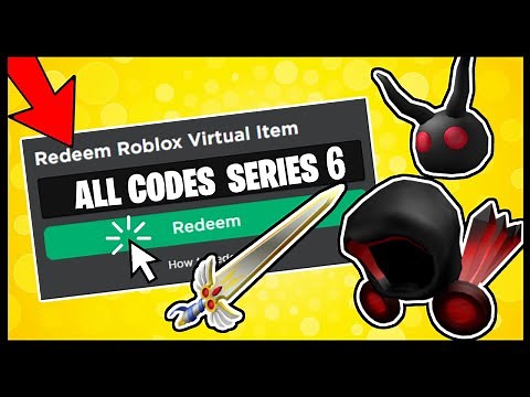ALL ROBLOX TOY CODE ITEMS! (SERIES 6 SHOWCASE)