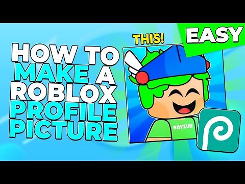 HOW TO MAKE A ROBLOX PROFILE PICTURE FOR FREE! Youtube Profile Picture Tutorial