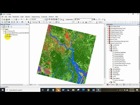 NDVI | Vegetation/Forest Cover Map in ArcGIS